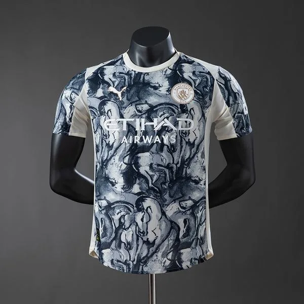 Camiseta de fútbol Manchester City 2025/26 ESPECIAL MANGA CORTA VERSION JUGADOR